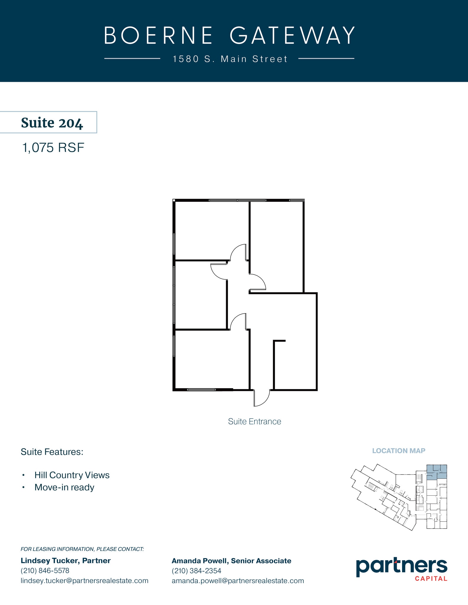 1580 S Main St, Boerne, TX for lease Floor Plan- Image 1 of 1
