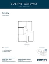 1580 S Main St, Boerne, TX for lease Floor Plan- Image 1 of 1