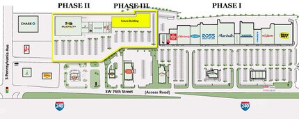 1401 SW 74th St, Oklahoma City, OK for lease Site Plan- Image 1 of 2