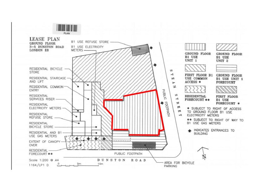 3-5 Dunston Rd, London for lease - Floor Plan - Image 2 of 17