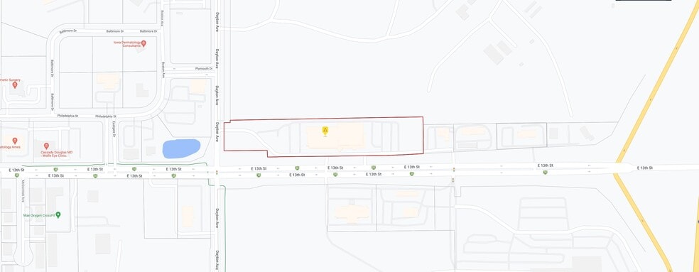 2601 E 13th St, Ames, IA for lease - Plat Map - Image 3 of 12