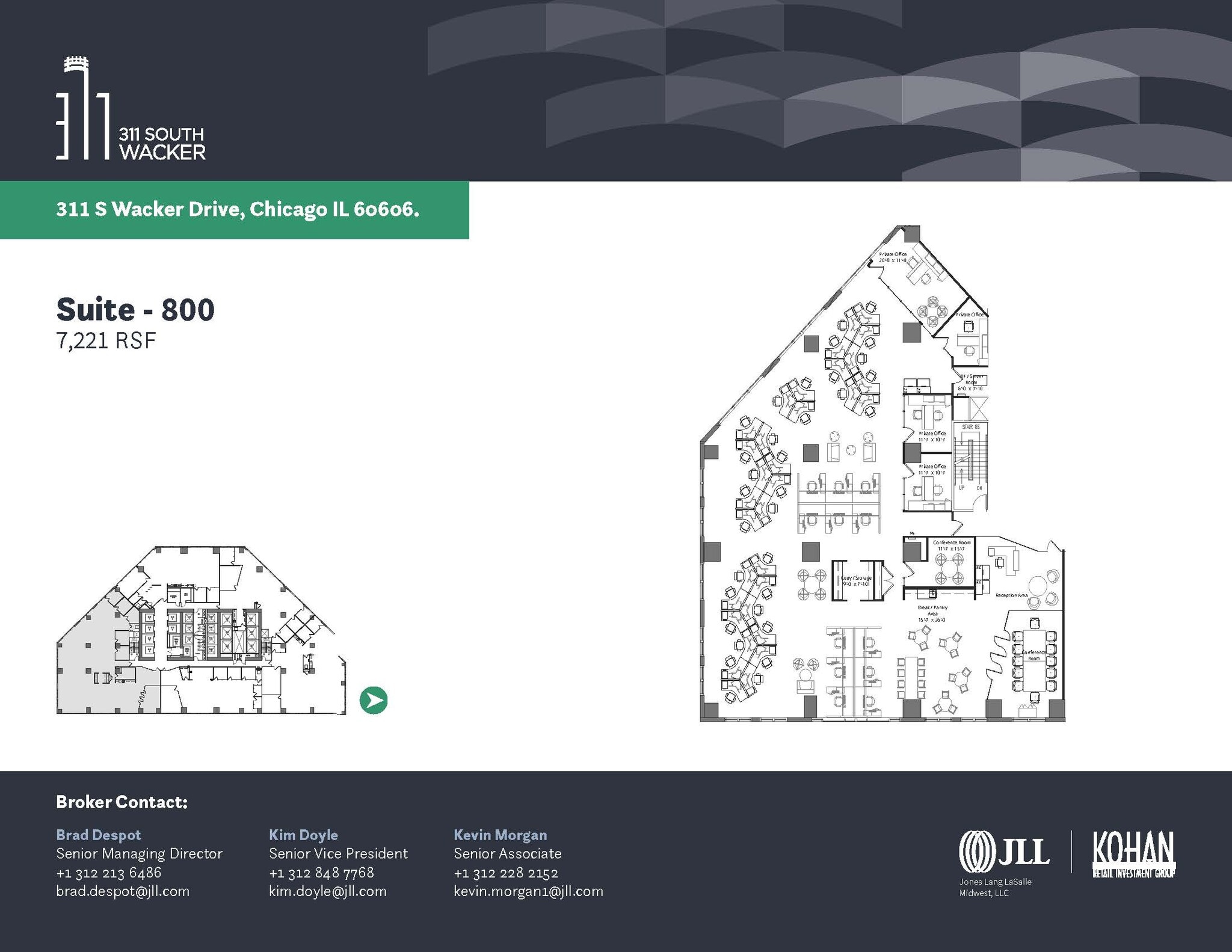311 S Wacker Dr, Chicago, IL for lease Floor Plan- Image 1 of 5