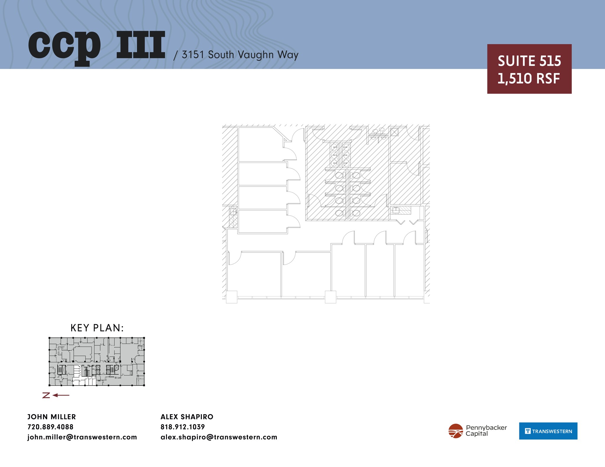 3131 S Vaughn Way, Aurora, CO for lease Site Plan- Image 1 of 2