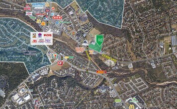 8751 Grissom Rd, San Antonio, TX - AERIAL  map view