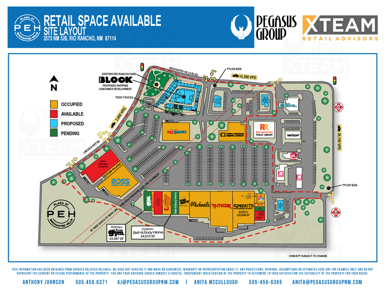 7820 Enchanted Hills NE, Bernalillo, NM for lease - Site Plan - Image 3 of 37