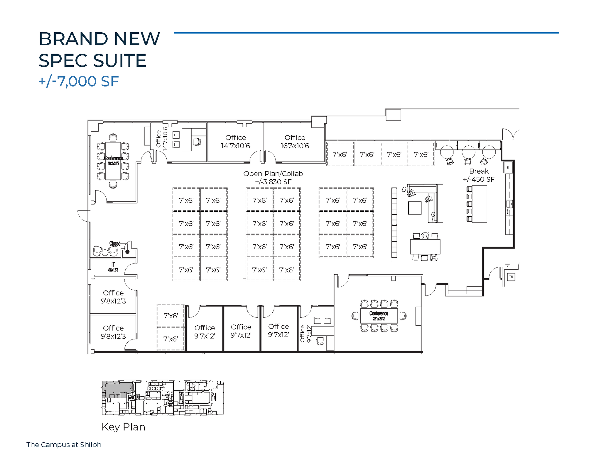 6435 Shiloh Rd, Alpharetta, GA for lease Floor Plan- Image 1 of 1