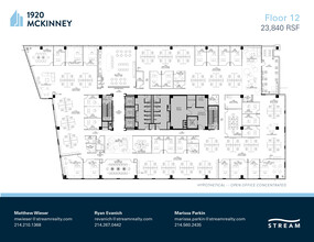 1920 McKinney Ave, Dallas, TX for lease Floor Plan- Image 1 of 17