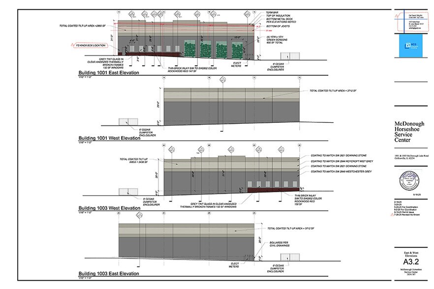 1001-1003 McDonough Lake Rd, Collinsville, IL for lease - Building Photo - Image 3 of 7