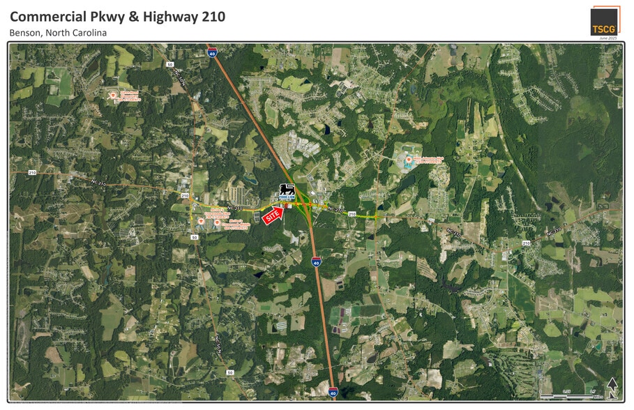 Commercial Pky, Benson, NC for lease - Building Photo - Image 3 of 3