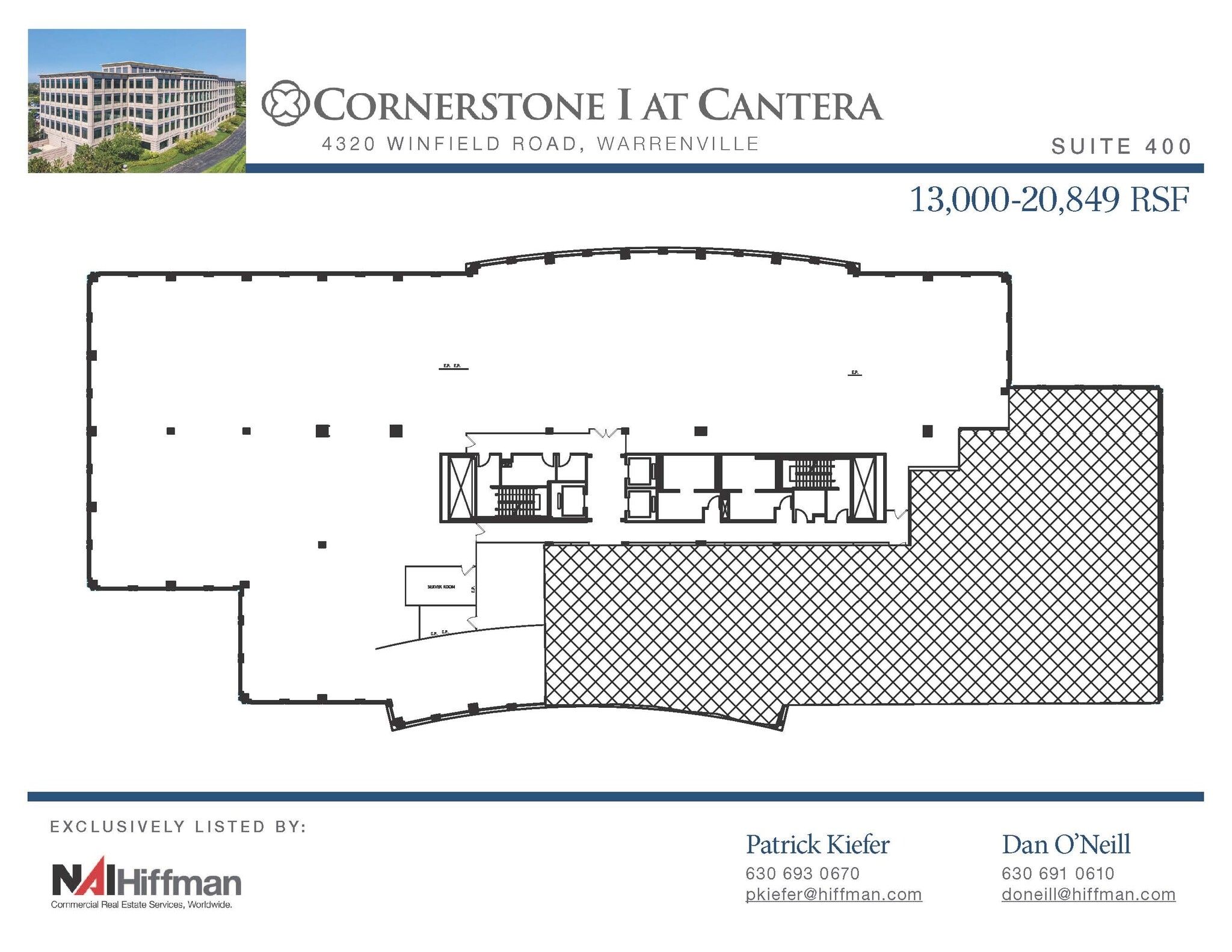 4320 Winfield Rd, Warrenville, IL for lease Floor Plan- Image 1 of 1