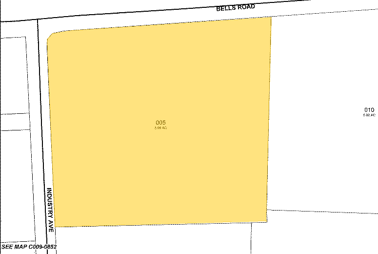 2901 Bells Rd, Richmond, VA for lease - Plat Map - Image 3 of 5