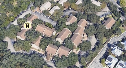 4131 Spicewood Springs Rd, Austin, TX - AERIAL  map view
