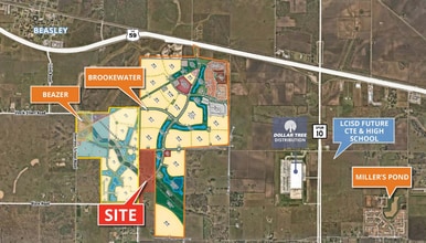 Blase Rd, Rosenberg, TX - Aerial  map view - Image1