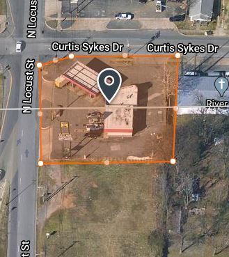 1424 N Locust St, North Little Rock, AR for sale - Plat Map - Image 3 of 3