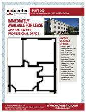 4100 Rio Bravo Dr, El Paso, TX for lease Floor Plan- Image 2 of 11