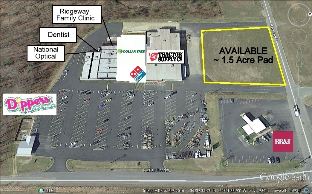 4920 Greensboro Rd, Ridgeway, VA for lease Aerial- Image 1 of 2