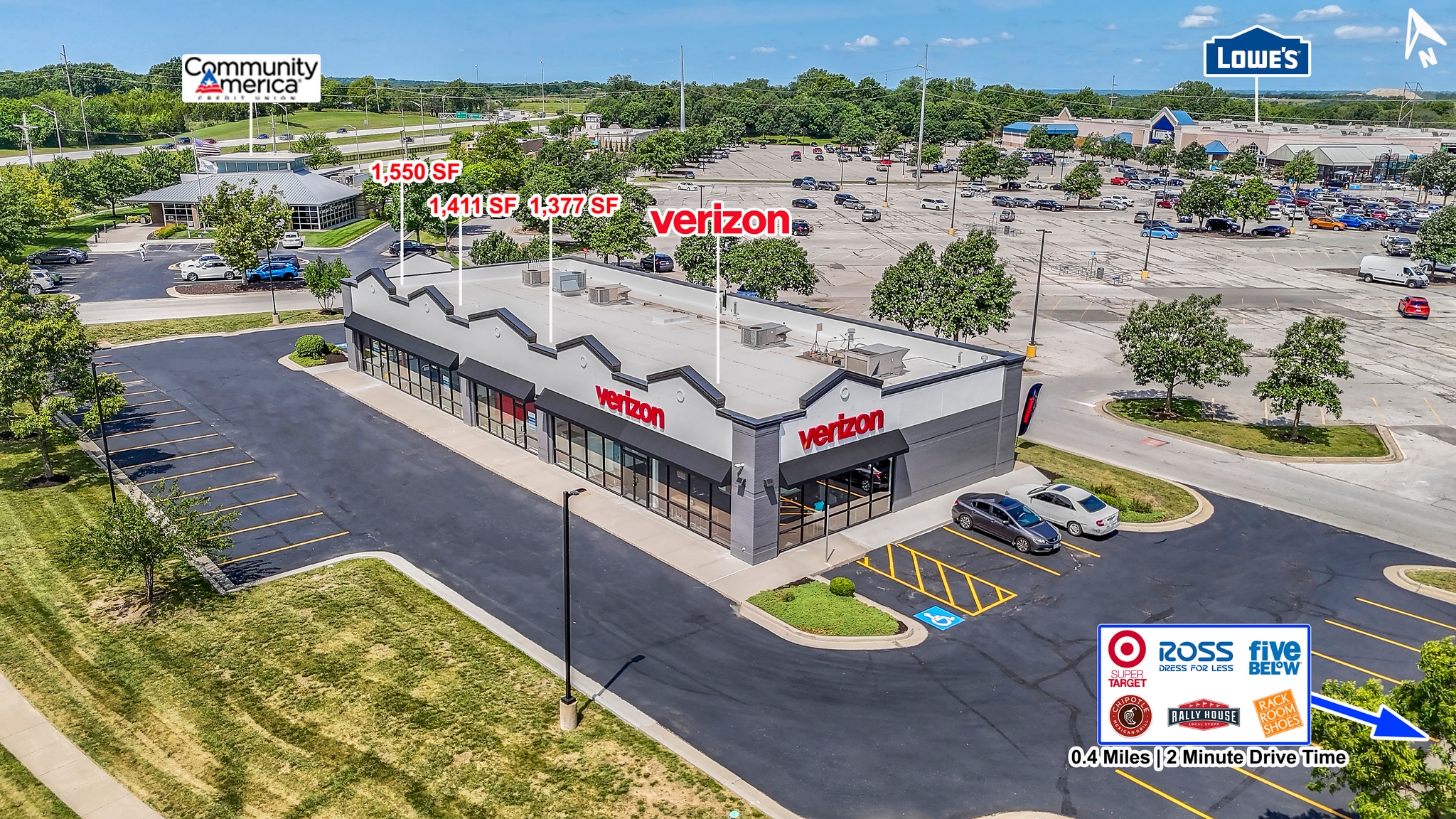 16010-16022 W 65th St, Shawnee, KS for lease Building Photo- Image 1 of 3