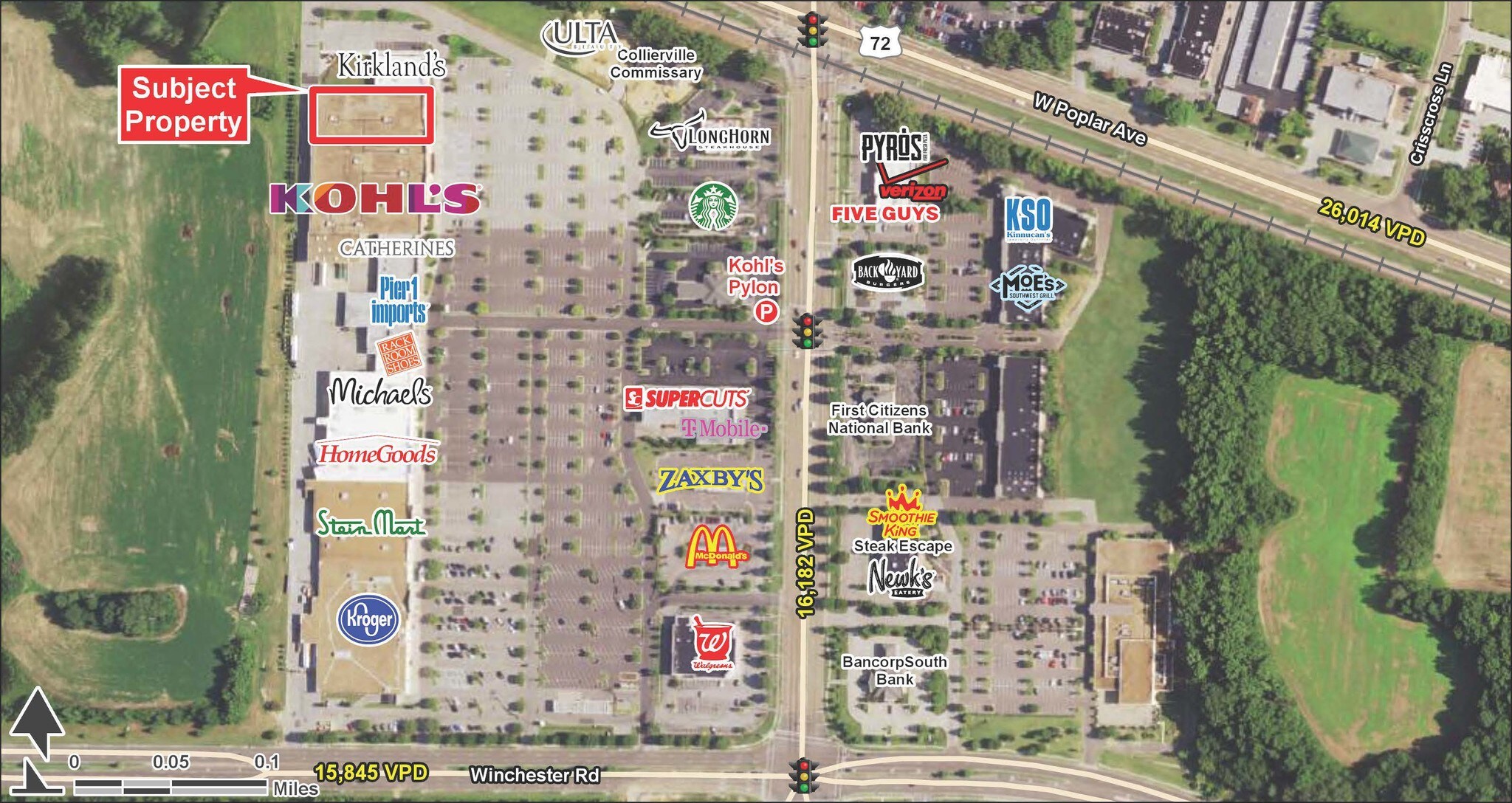 3575 Houston Levee Rd, Collierville, TN for sale Aerial- Image 1 of 1