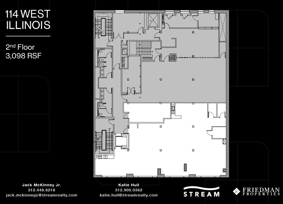 114 W Illinois St, Chicago, IL for lease Floor Plan- Image 1 of 6