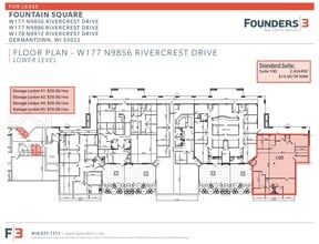 W177N9856-W178 N9912 Rivercrest Dr, Germantown, WI for lease Floor Plan- Image 1 of 1