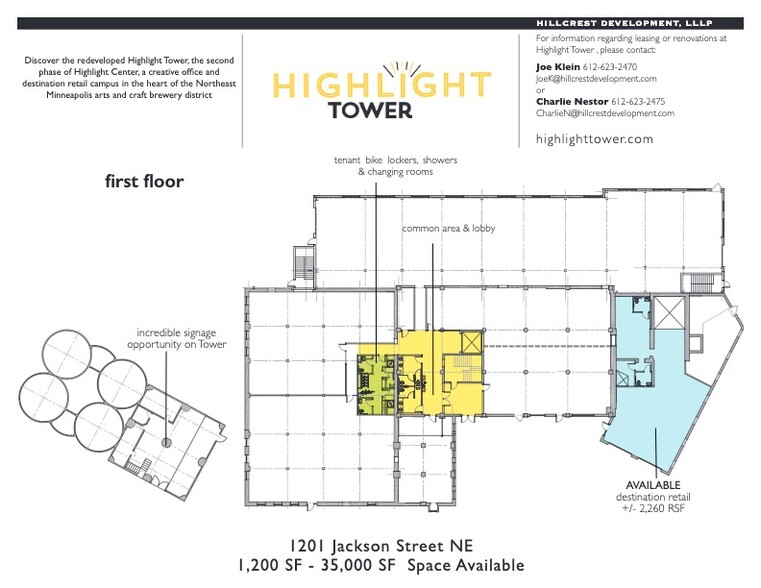 1201 Jackson St NE, Minneapolis, MN for lease - Site Plan - Image 3 of 11