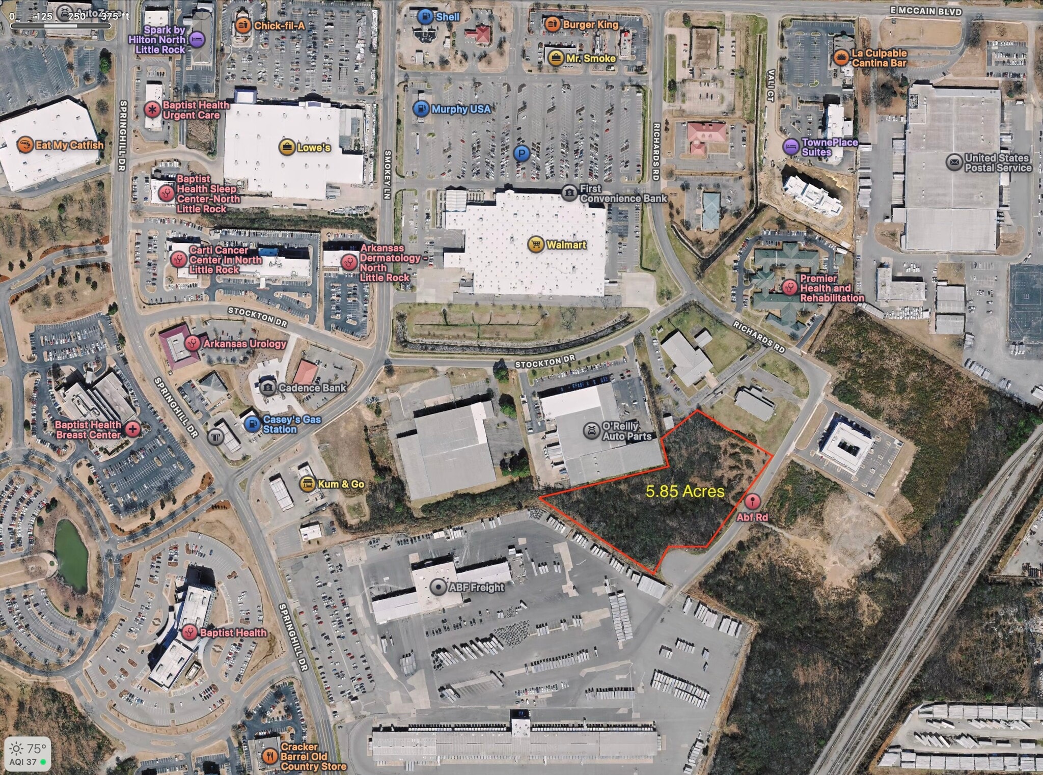3300 Abf Rd, North Little Rock, AR for sale Site Plan- Image 1 of 2