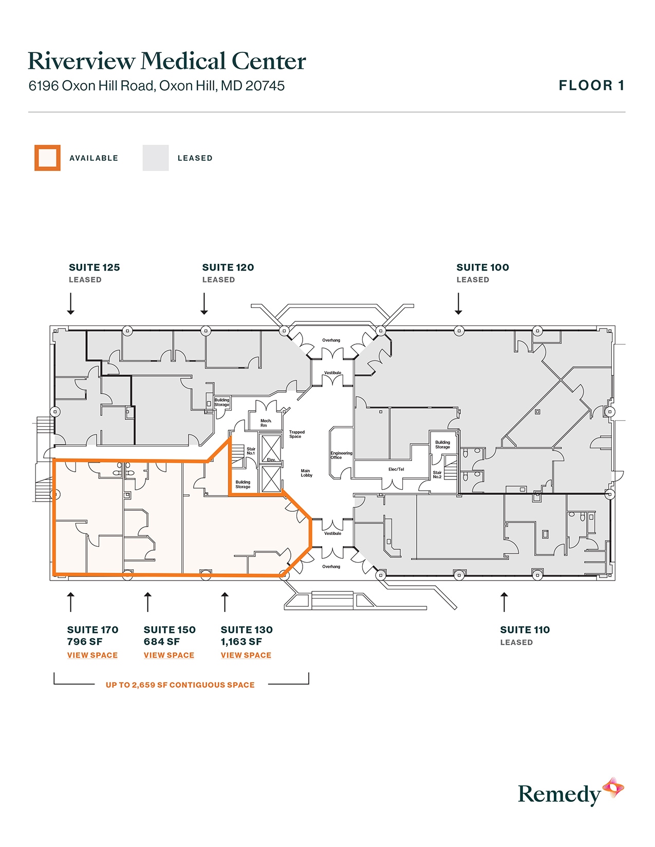 6196 Oxon Hill Rd, Oxon Hill, MD for lease Floor Plan- Image 1 of 1