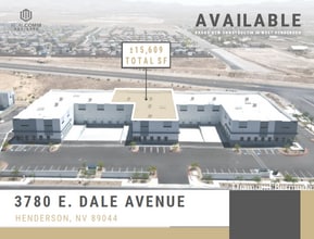 3780 E Dale Ave, Henderson, NV for lease Building Photo- Image 1 of 5
