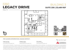 5360 Legacy Dr, Plano, TX for lease Floor Plan- Image 1 of 1