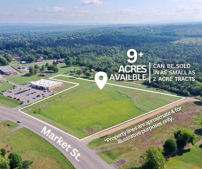 9+ Acres on Market Street Dover AR 72837, Dover, AR 72837 9+ Acres On