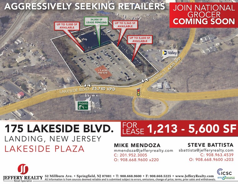 175 Lakeside Blvd, Landing, NJ for lease - Building Photo - Image 1 of 1