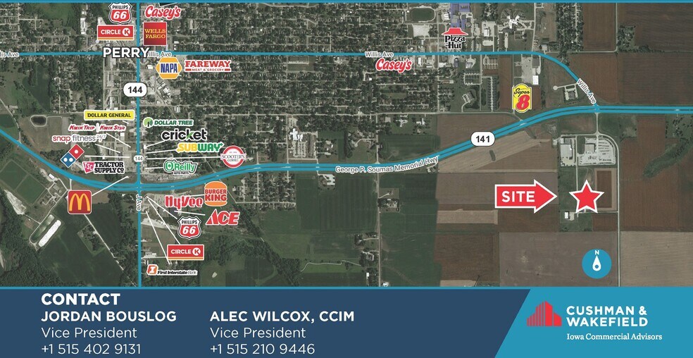 Theater Cir, Perry, IA for sale - Building Photo - Image 2 of 2