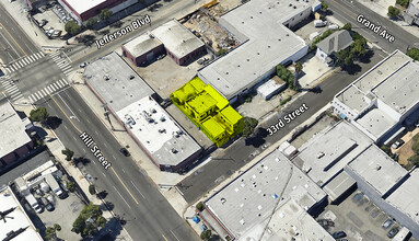 230 33rd, Los Angeles, CA - aerial  map view