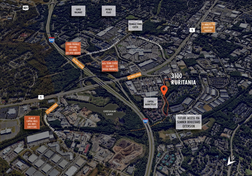 3100 Ruritania st, Raleigh, NC for sale - Building Photo - Image 1 of 2