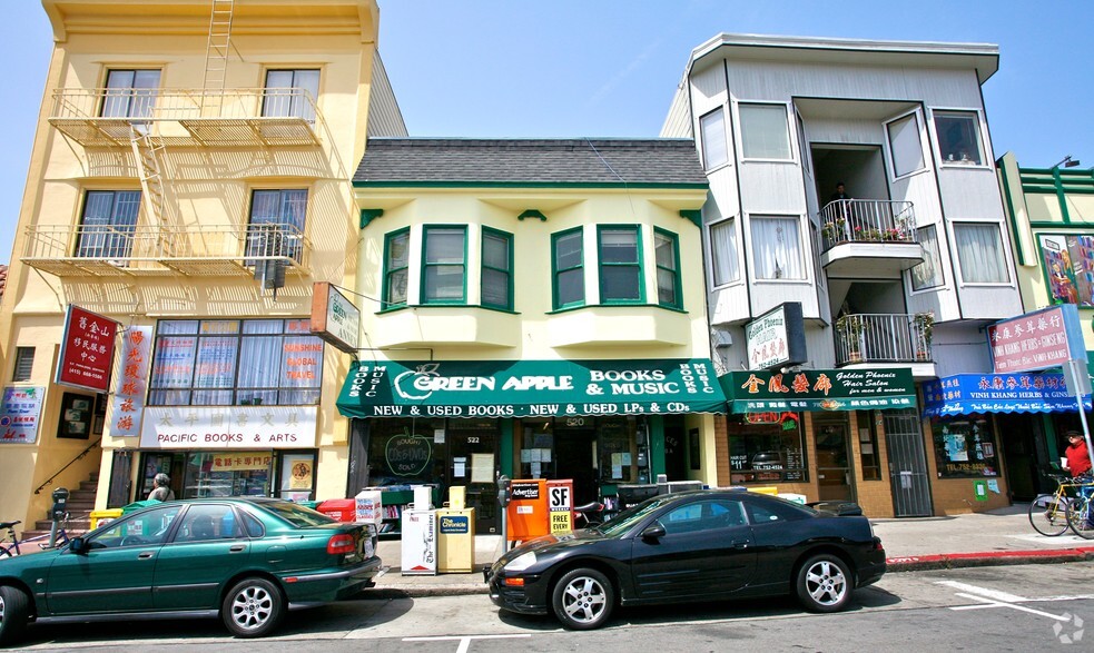 520-522 Clement St, San Francisco, CA for sale - Primary Photo - Image 1 of 1