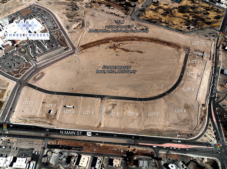 2700 N Main St, Las Cruces, NM for sale - Aerial - Image 2 of 4