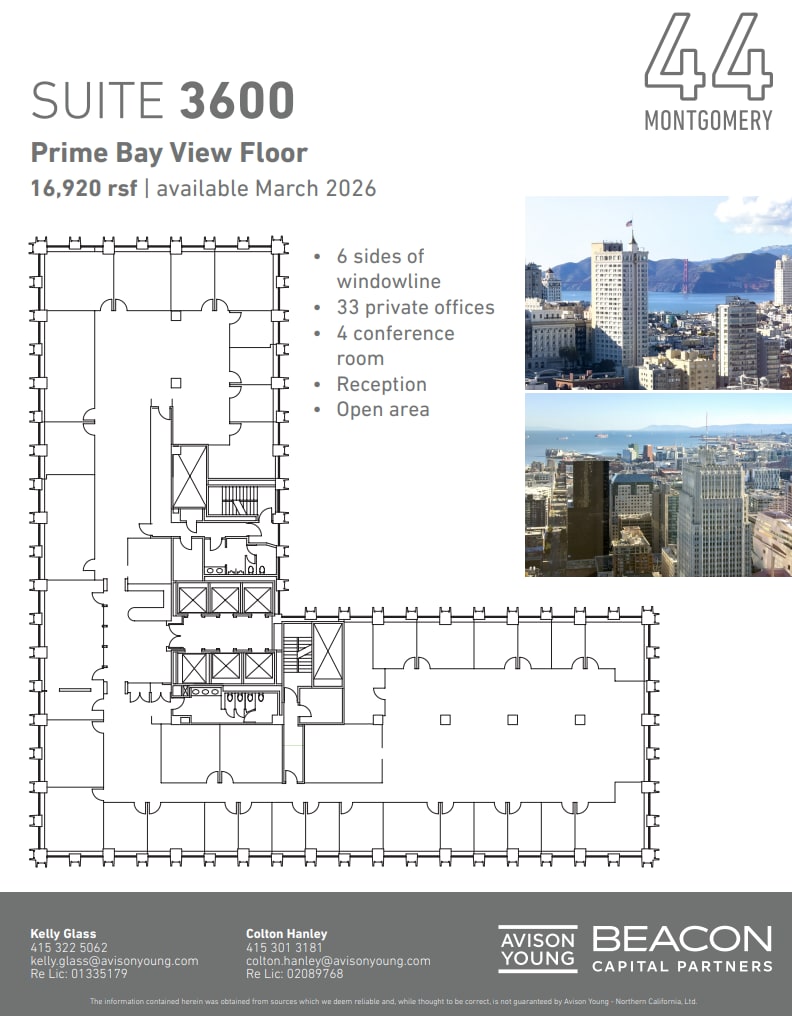 44 Montgomery St, San Francisco, CA for lease Floor Plan- Image 1 of 1