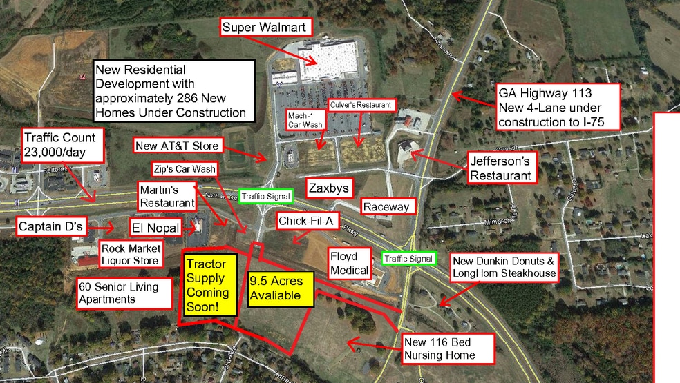 Highway 278, Rockmart, GA for sale - Building Photo - Image 1 of 2