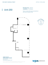 1090 W Georgia St, Vancouver, BC for lease Floor Plan- Image 1 of 1