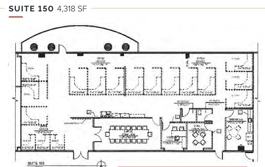 5465 Morehouse Dr, San Diego, CA for lease Floor Plan- Image 1 of 2