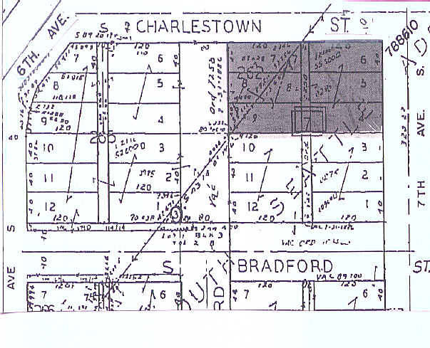 3801 7th Ave S, Seattle, WA for sale - Plat Map - Image 3 of 3