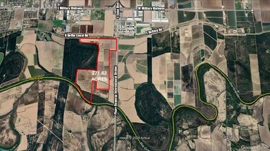 271.62 Acs on West side of Pharr Intl. Bridge, Pharr, TX - AERIAL map view - Image1