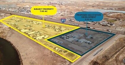 12563 County Road 6, Brighton, CO - AERIAL  map view