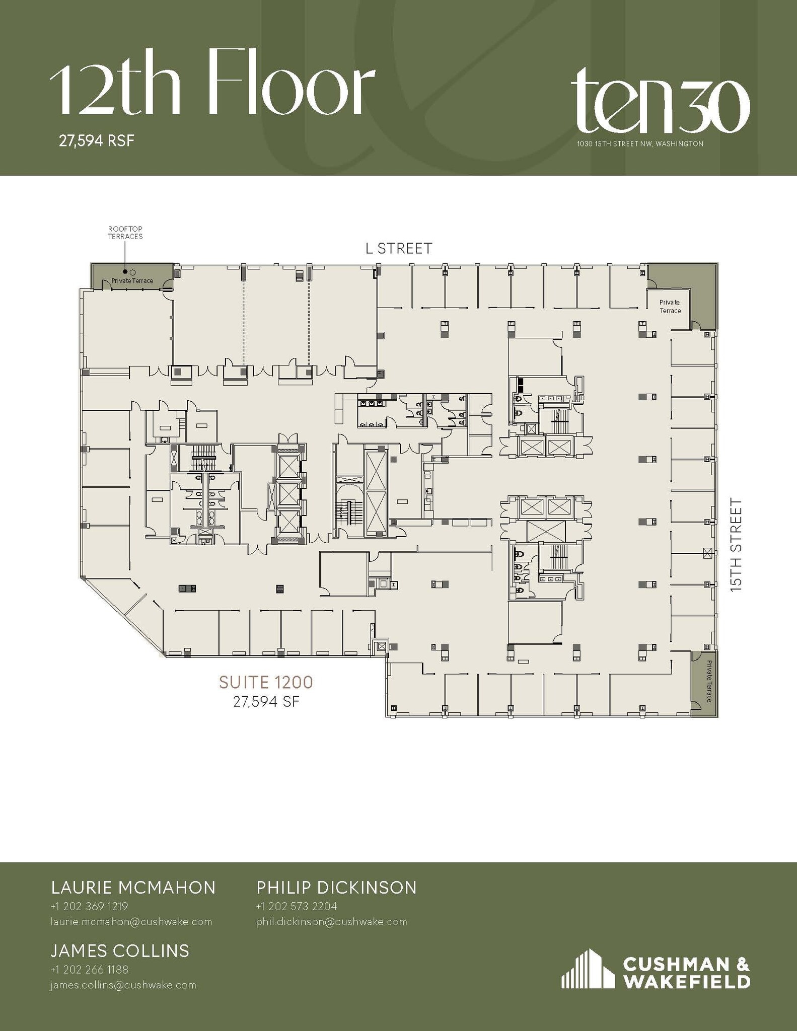 1030 15th St NW, Washington, DC for lease Floor Plan- Image 1 of 1
