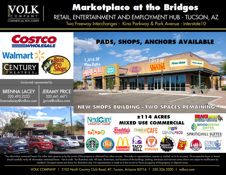 1495 E Tucson Marketplace Blvd, Tucson, AZ for lease - Building Photo - Image 1 of 9