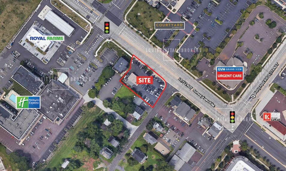 1740 Sumneytown Pike, Kulpsville, PA 19443 0.5 Acre Corner Lot