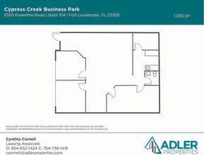 6555 Powerline Rd, Fort Lauderdale, FL for lease Floor Plan- Image 1 of 1