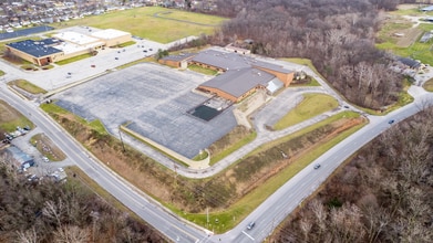 107 S Pennsylvania St, Marion, IN - AERIAL  map view