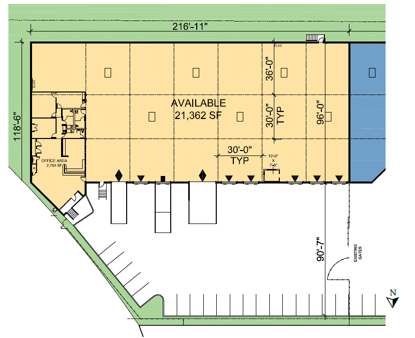 3701-3749 Yale St, Houston, TX for lease Site Plan- Image 1 of 1