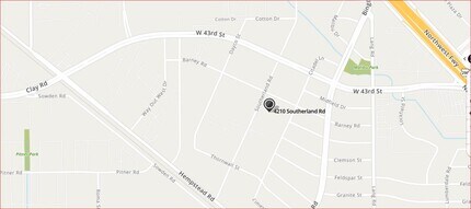 4210 Southerland Rd, Houston, TX - AERIAL  map view